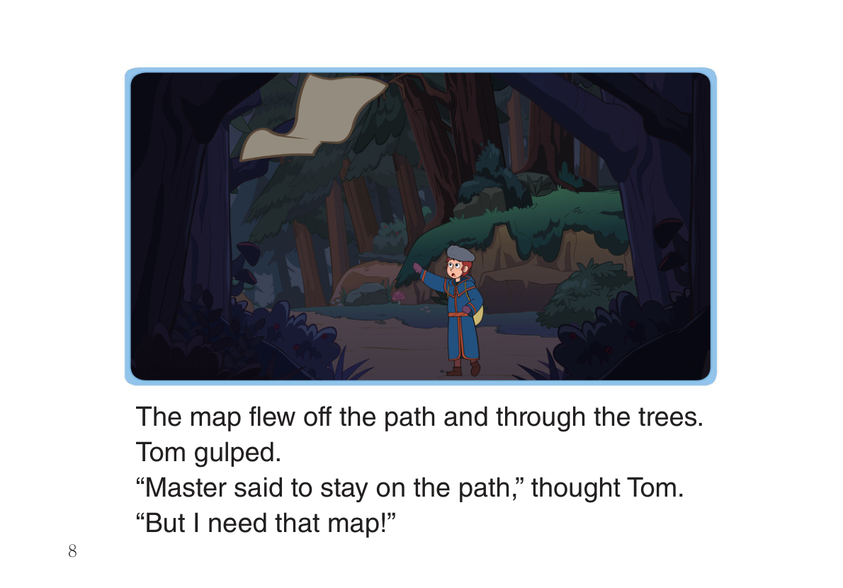 Wizard and Cat Into the Dark Forest 第 8 页插画