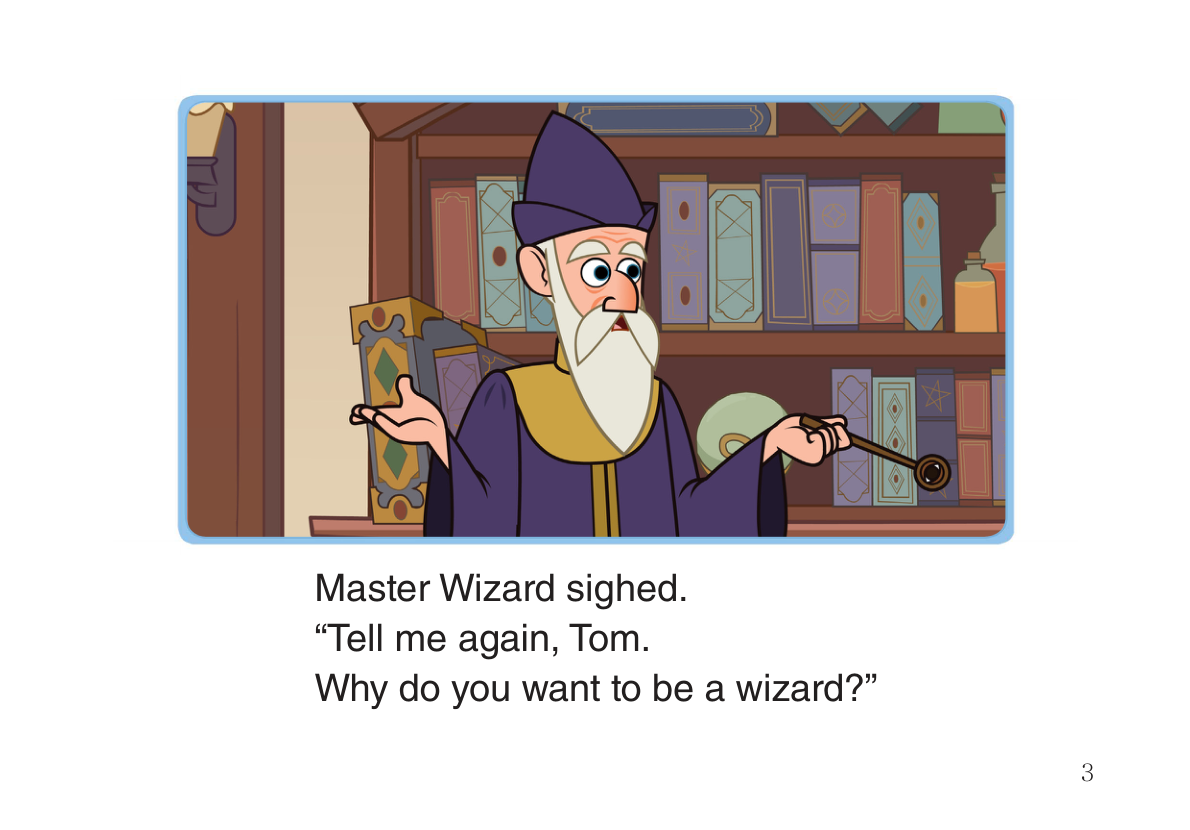 Wizard and Cat Once Upon a Time 第 3 页插画