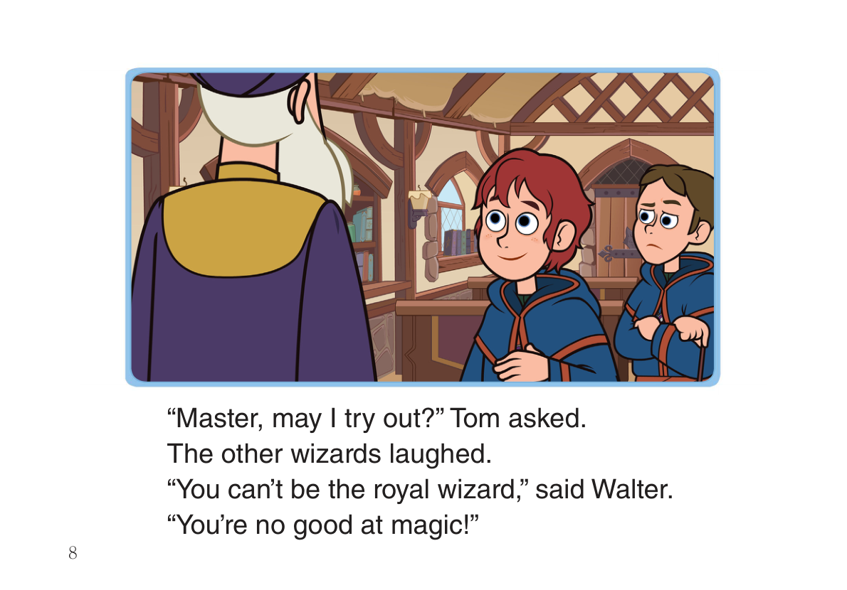 Wizard and Cat Once Upon a Time 第 8 页插画