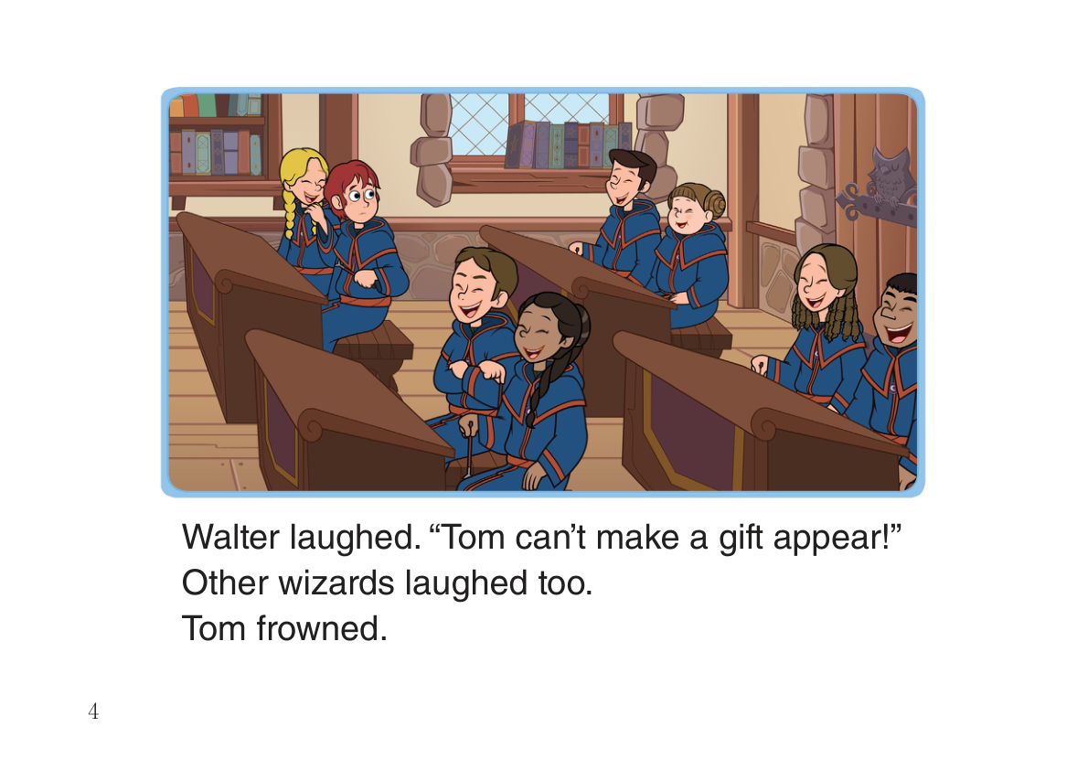 Wizard and Cat Tom's Gift 第 4 页插画