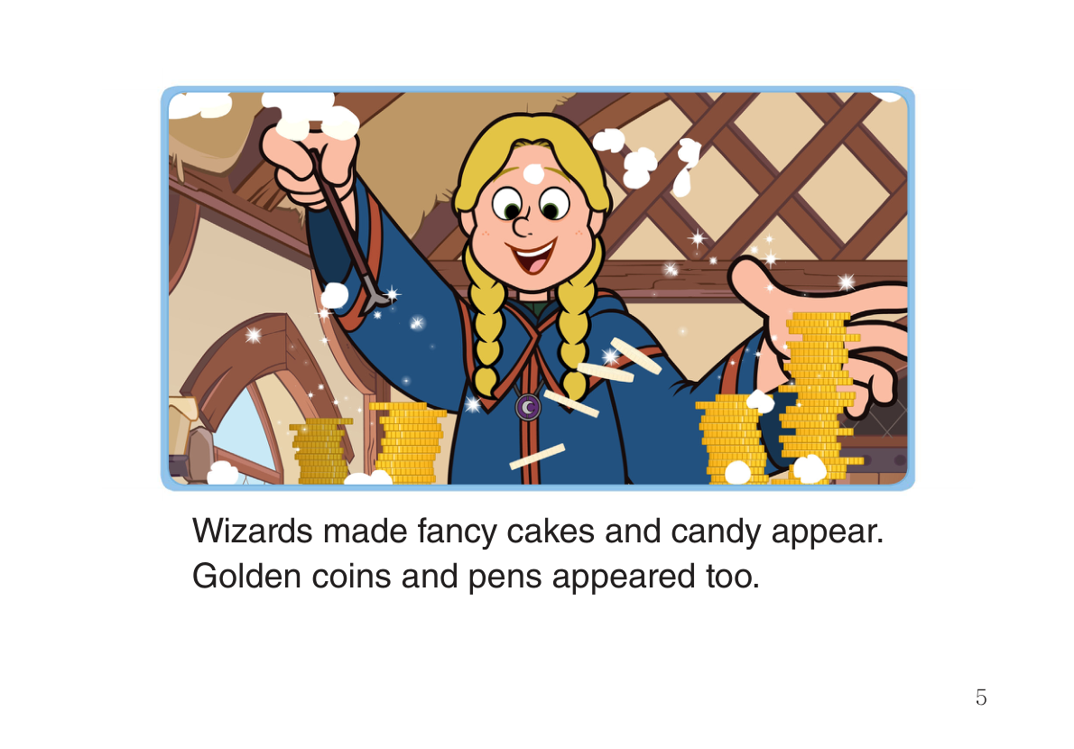 Wizard and Cat Tom's Gift 第 5 页插画